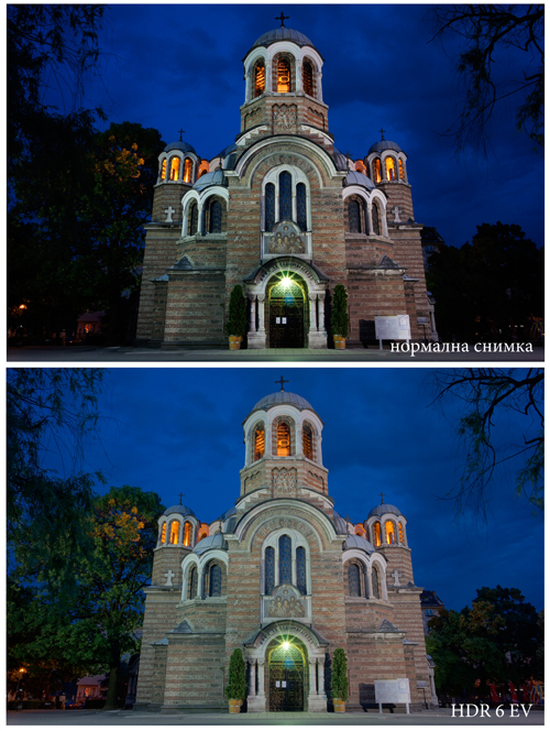 цифров безогледален фотоапарат със сменяема оптика Sony NEX-C3 снимки ефекти HDR, ревю
